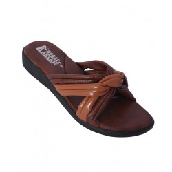Twist Delight Brown Slippers RG-024
